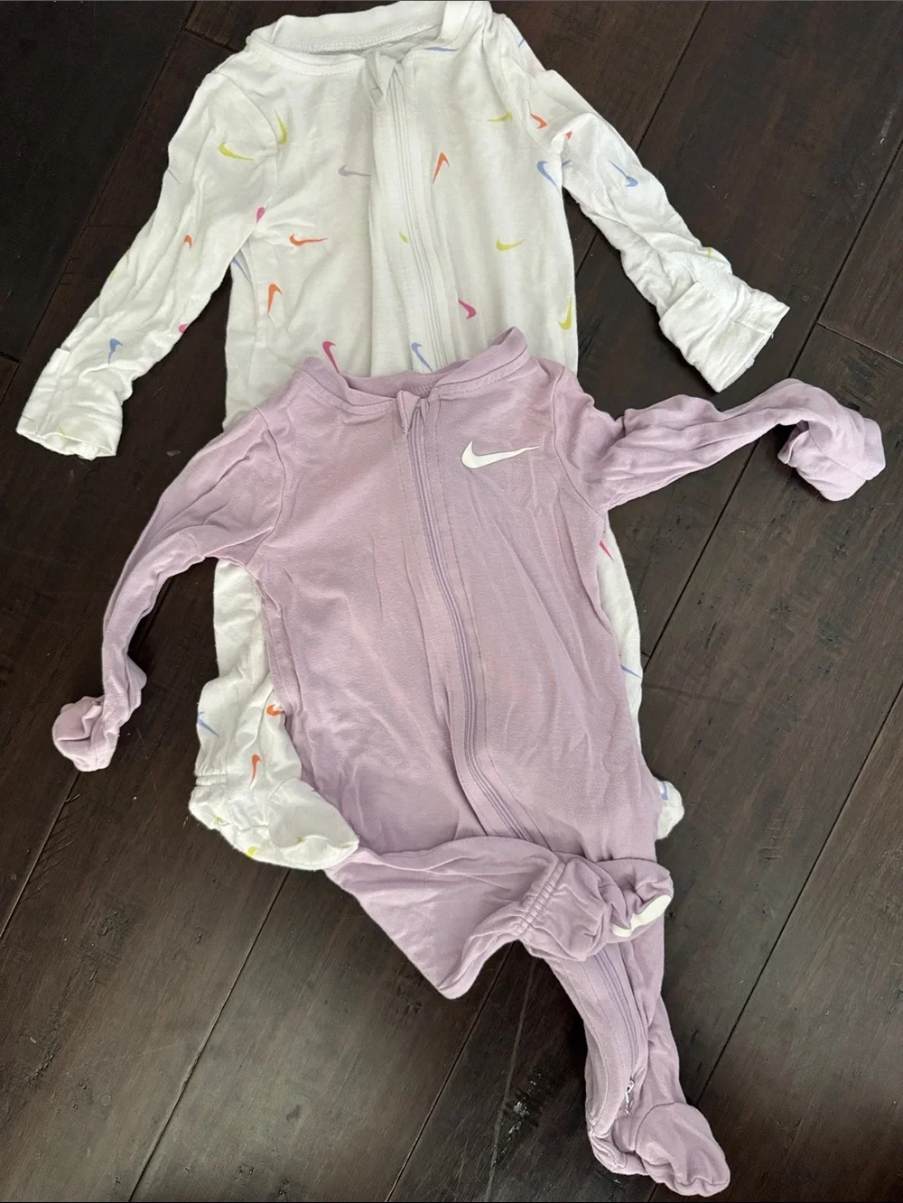 Nike baby footies